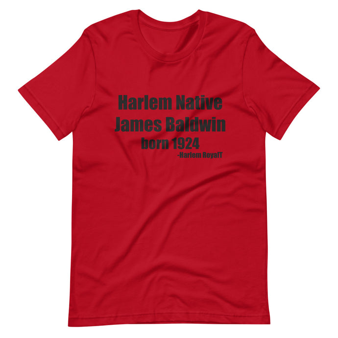 James Baldwin (Harlem Native) Short-Sleeve Unisex T-Shirt