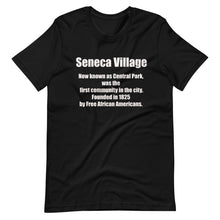 Load image into Gallery viewer, Seneca Village (Black History)Short-Sleeve Unisex T-Shirt