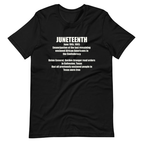 Juneteenth (Black History) Short-Sleeve Unisex T-Shirt