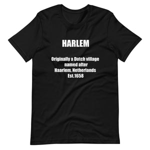 Haarlem (Historical Harlem)Short-Sleeve Unisex T-Shirt