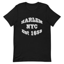 Load image into Gallery viewer, Harlem Est.( Historical Harlem) Short-Sleeve Unisex T-Shirt