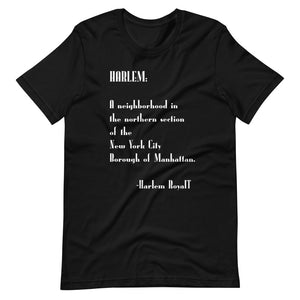 Harlem Definition (Historical Harlem)Short-Sleeve Unisex T-Shirt