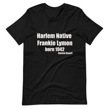 Load image into Gallery viewer, Frankie Lymon (Harlem Native)Short-Sleeve Unisex T-Shirt