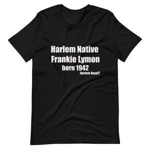 Frankie Lymon (Harlem Native)Short-Sleeve Unisex T-Shirt