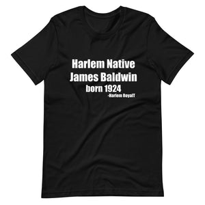 James Baldwin (Harlem Native) Short-Sleeve Unisex T-Shirt