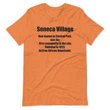 Load image into Gallery viewer, Seneca Village (Black History)Short-Sleeve Unisex T-Shirt