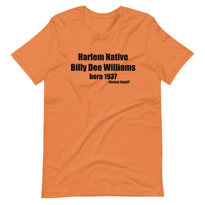 Billy Dee Williams ( Harlem Native) Short-Sleeve Unisex T-Shirt