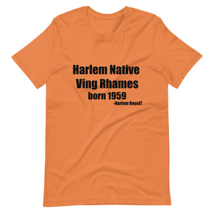 Ving Rhames (Harlem Native) Short-Sleeve Unisex T-Shirt