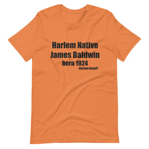 James Baldwin (Harlem Native) Short-Sleeve Unisex T-Shirt