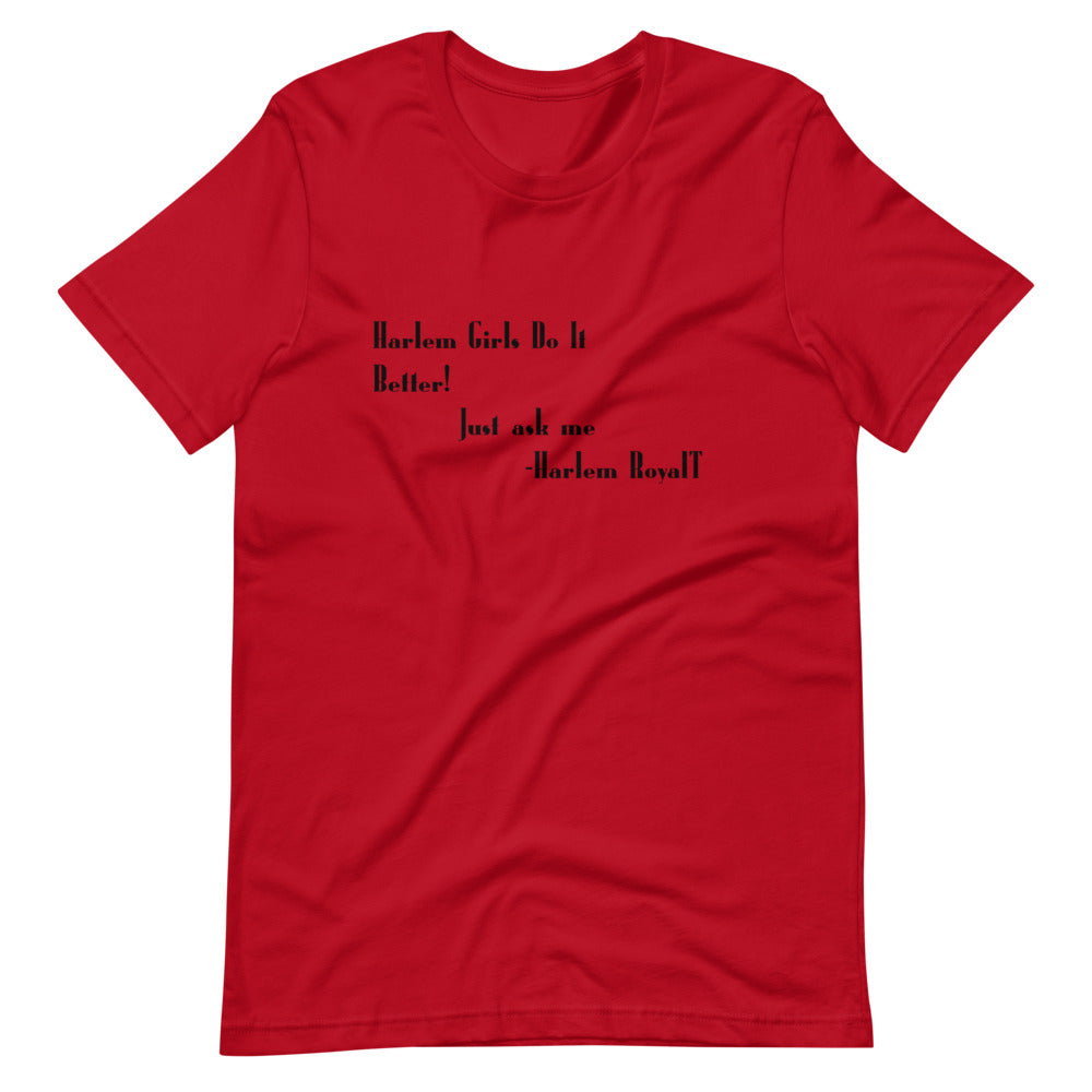 Harlem Girls ( Harlem Royalty) Short-Sleeve Unisex T-Shirt