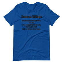 Load image into Gallery viewer, Seneca Village (Black History)Short-Sleeve Unisex T-Shirt