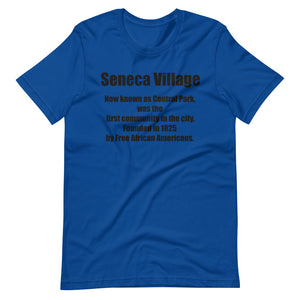 Seneca Village (Black History)Short-Sleeve Unisex T-Shirt