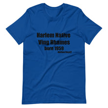 Load image into Gallery viewer, Ving Rhames (Harlem Native) Short-Sleeve Unisex T-Shirt