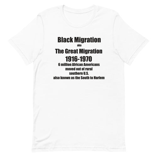 Black Migration (Black History) Short-Sleeve Unisex T-Shirt