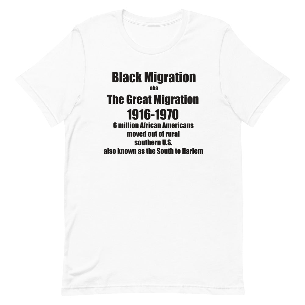 Black Migration (Black History) Short-Sleeve Unisex T-Shirt