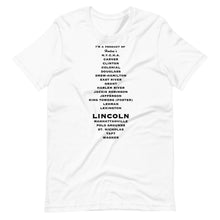 Load image into Gallery viewer, NYCHA Lincoln Short-Sleeve Unisex T-Shirt