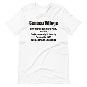 Seneca Village (Black History)Short-Sleeve Unisex T-Shirt