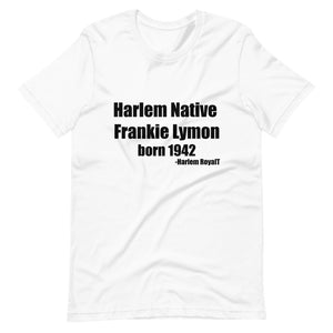 Frankie Lymon (Harlem Native)Short-Sleeve Unisex T-Shirt